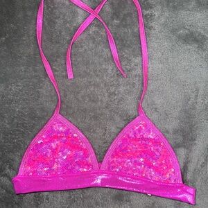 NWOT Sparkle Rave Top